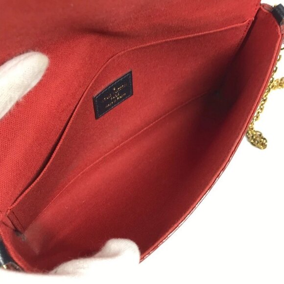 LOUIS VUITTON M64099 MonogramEmpreinte Pochette-Felicie Crossbody Long Wallet - Picture 12 of 14